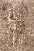 Sandro Botticelli, Study of two standing figures